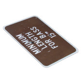 Fischereizeichen, Mindestbaslänge Magnet (Rechte Seite)