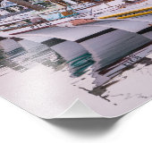 Fischerhafen Fotodruck (Ecke)