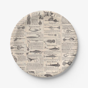 Fischerhandschuhe Pappteller