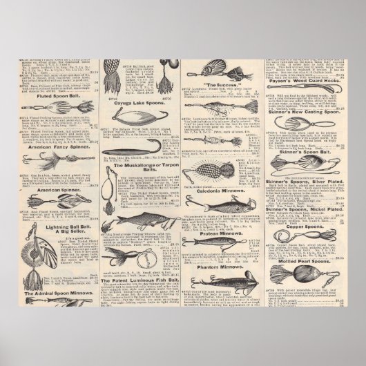 Fischerhandschuhe Poster (Vorne)