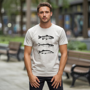 Fischerhemd für Männer, Geschenk für den Fischer z T-Shirt