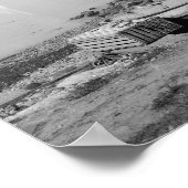 Fischerhütte, 1900. Vintages Foto Poster (Ecke)