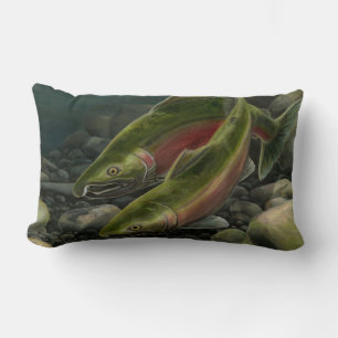 Fischerkissen Fischerei Kunst Dekor Geschenke Kuns Lendenkissen
