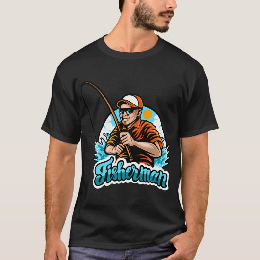 Fischerleben T-Shirt (Vorderseite)