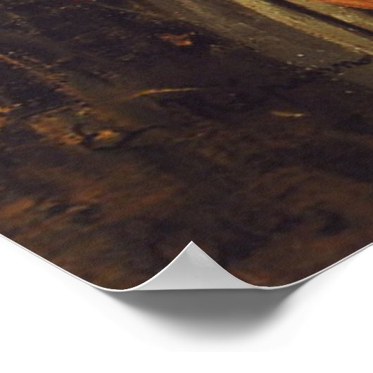 Fischermädchen, 1874 poster (Ecke)