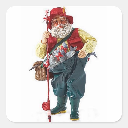**FISCHERMAN SANTA** STICKER (Vorderseite)