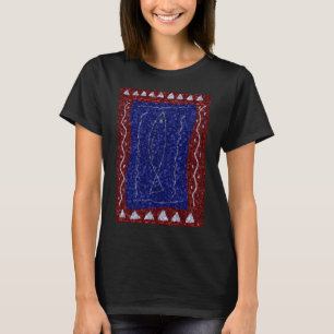 Fischernetze auf einem arbeitenden Hafenboot T-Shirt