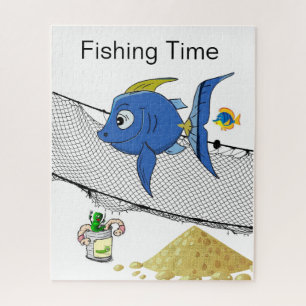 Fischernetze Fisch Sand Wurm Puzzles