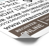 Fischerportrait, Veranstaltung zum Angelturnier Poster (Ecke)