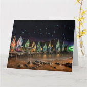 Fischers Cove Shoppes Folk Art Karte (Gelbe Blume)