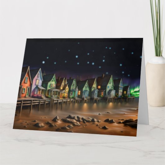 Fischers Cove Shoppes Folk Art Karte (Vorderseite)