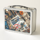Fischers Deck Metall Lunchbox (Rückseite)