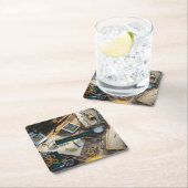 Fischers Deck Papier Untersetzer (Vor Ort)