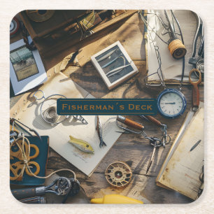 Fischers Deck Papier Untersetzer