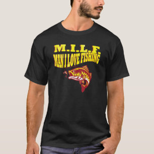 Fischers Fang Man Ich Liebe Angeln T-Shirt
