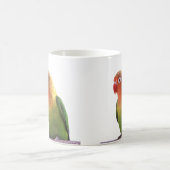 Fischer's Lovebirdのマグカップ Kaffeetasse (Mittel)