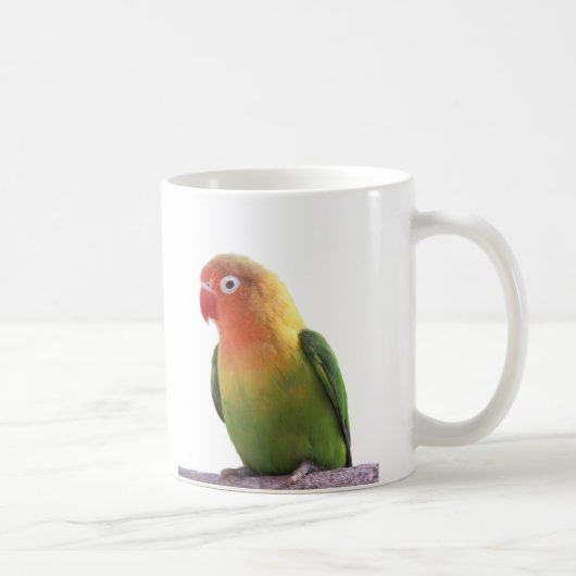 Fischer's Lovebirdのマグカップ Kaffeetasse (Rechts)