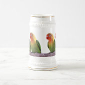 Fischer's Lovebird Bierglas (Mittel)