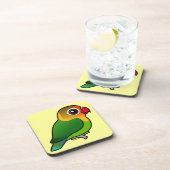Fischers Lovebird Getränkeuntersetzer (Rechte Seite)