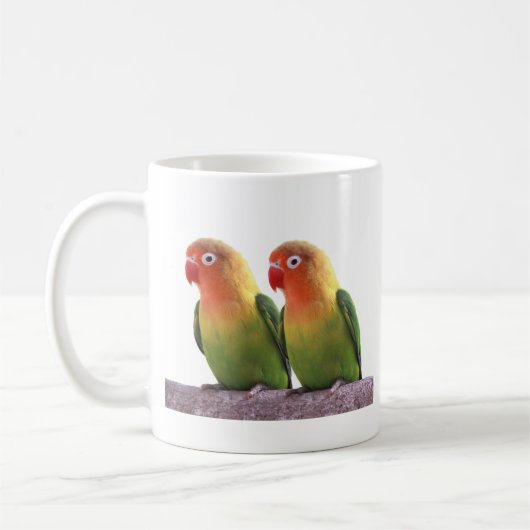 Fischer's Lovebird Kaffeetasse (Links)