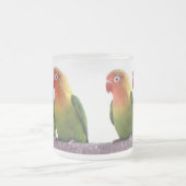 Fischer's Lovebird Mattglastasse (Mittel)