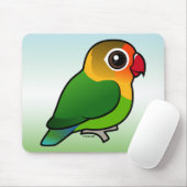 Fischers Lovebird Mousepad (Mit Mouse)