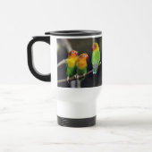 Fischer's Lovebird Reisebecher (Links)