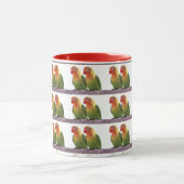 “Fischer's Lovebird” Tasse (Zentrum)