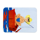 Fischerspiel Magnet (Horizontal)
