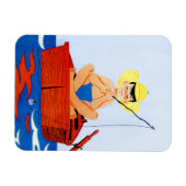 Fischerspiel Magnet (Horizontal)