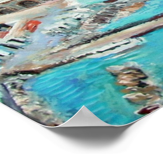 Fischerstadt Atrani - Poster (Ecke)