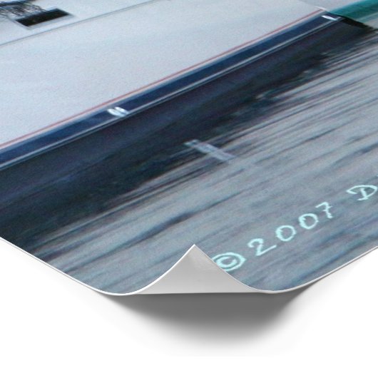 Fischerstadt Poster (Ecke)