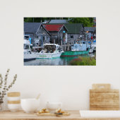 Fischerstadt Poster (Küche)