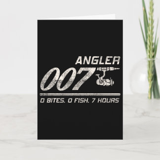 Fischerwitz Vater Opa Angler 007 Lustig Fischen Karte