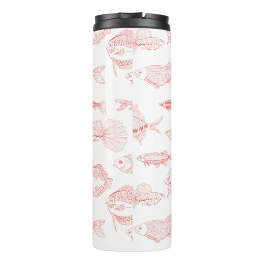 Fisches Thermal Tumbler Thermosbecher (Rückseite)