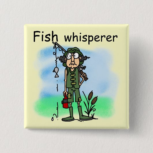 FischeWhisperer Button (Vorderseite)