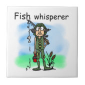 FischeWhisperer Fliese (Vorderseite)