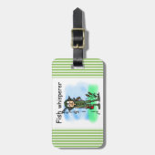 FischeWhisperer Gepäckanhänger (Vorderseite vertikal)
