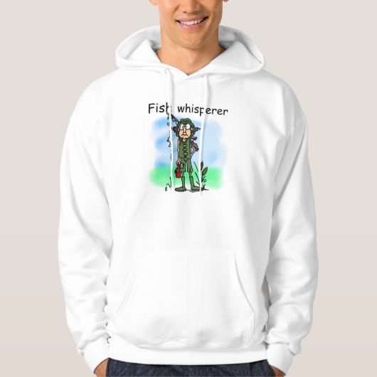 FischeWhisperer Hoodie (Vorderseite)
