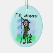 FischeWhisperer Keramikornament (Rechts)
