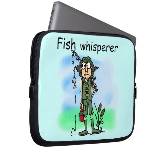 FischeWhisperer Laptopschutzhülle (Vorne Rechts)