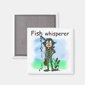 FischeWhisperer Magnet (Vorderseite/Rückseite)