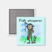 FischeWhisperer Magnet (Vorderseite/Rückseite)