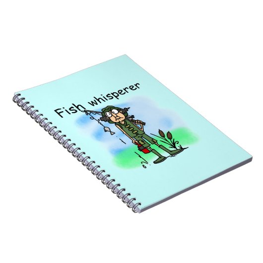 FischeWhisperer Notizblock (Rechte Seite)