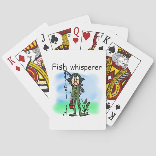 FischeWhisperer Spielkarten (Rückseite)