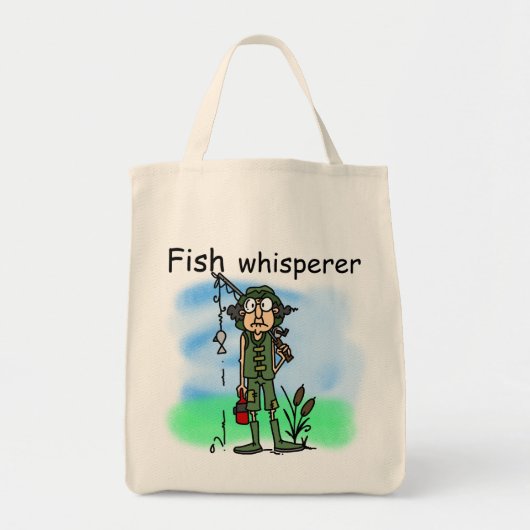 FischeWhisperer Tragetasche (Vorne)