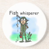FischeWhisperer Untersetzer (Vorne)