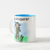 FischeWhisperer Zweifarbige Tasse (Vorderseite Links)