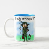 FischeWhisperer Zweifarbige Tasse (Links)