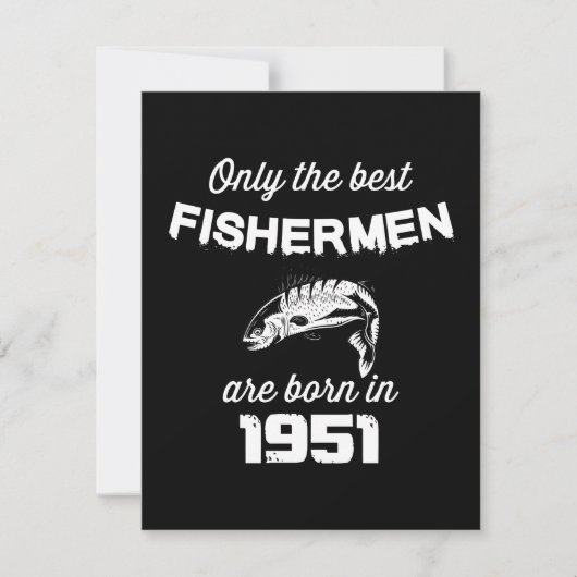Fischfang 70. Geburtstag (Vorderseite)